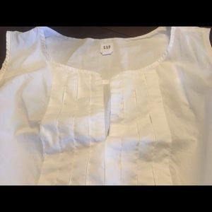 GAP White Baby Doll Top